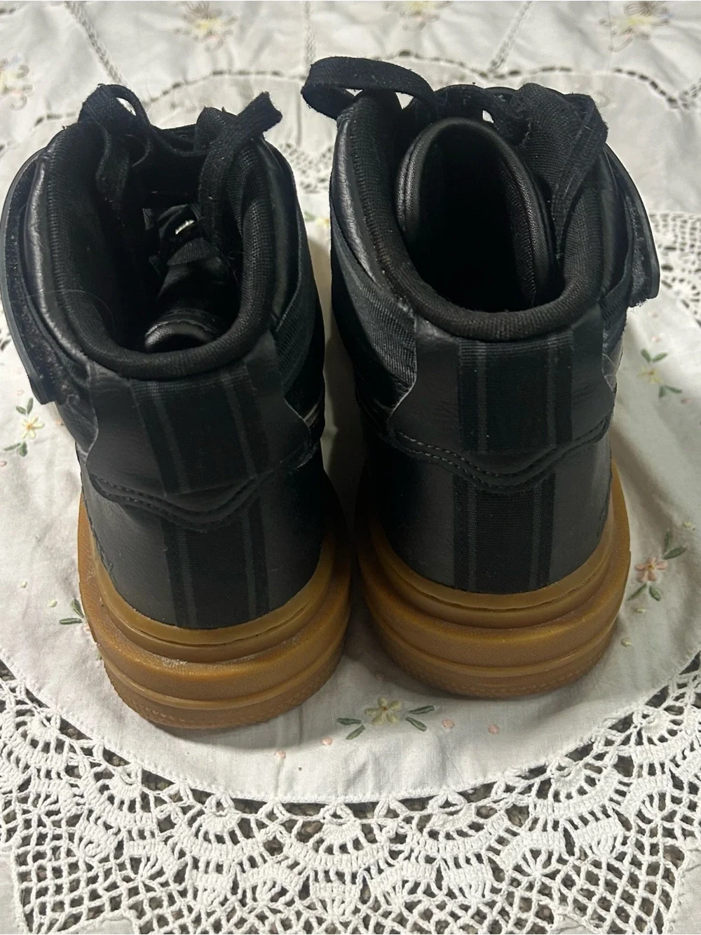 Nike Air Force 1 Black 10.5 High Top Gore-Tex Boots
